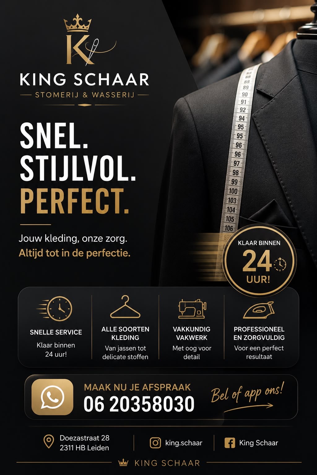 King Schaar campagne: snel, stijlvol en perfect